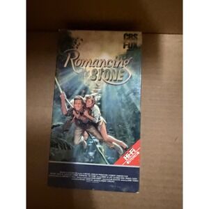 Romancing the Stone VHS 1984 CBS FOX Video Hi-Fi Stereo Michael Douglas Movie